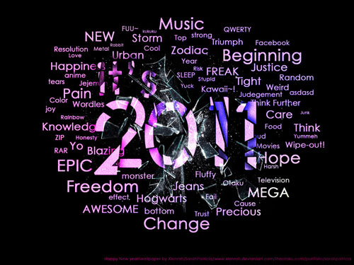 wallpapers of year 2011. Happy New Year 2011 Wallpapers