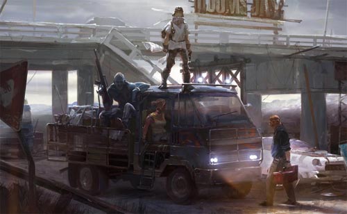 Character And Environment Concept Work By  Benjamin Huen