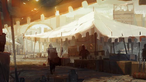 Character And Environment Concept Work By  Benjamin Huen