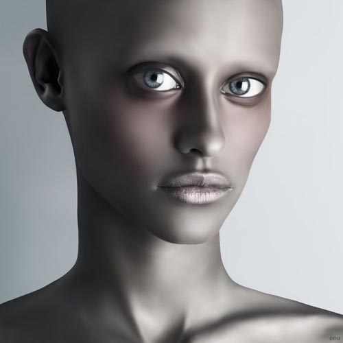 Oleg Dou Naked Faces