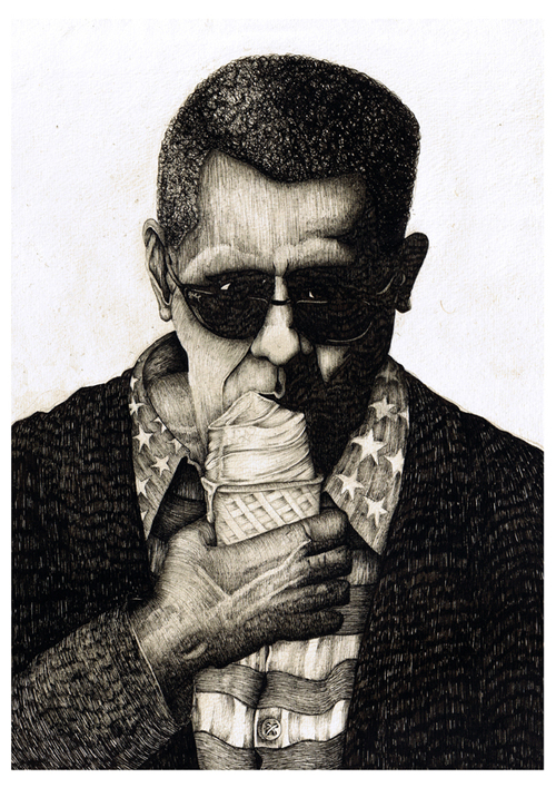 Politics Drawing by Bastian Preussger