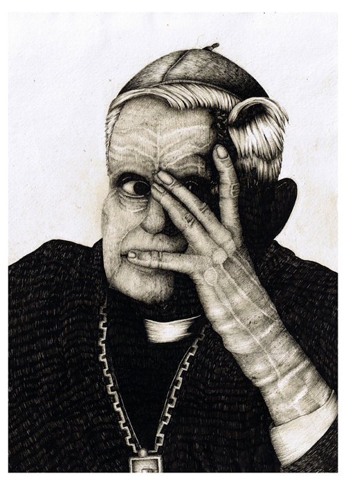 Politics Drawing by Bastian Preussger