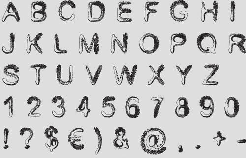 Stunning Hand Made Font By HMF