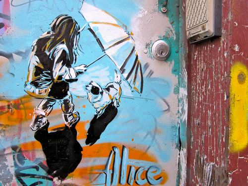 Awesome Street Art by Alice Pasquini