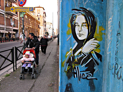 Awesome Street Art by Alice Pasquini