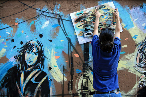 Awesome Street Art by Alice Pasquini