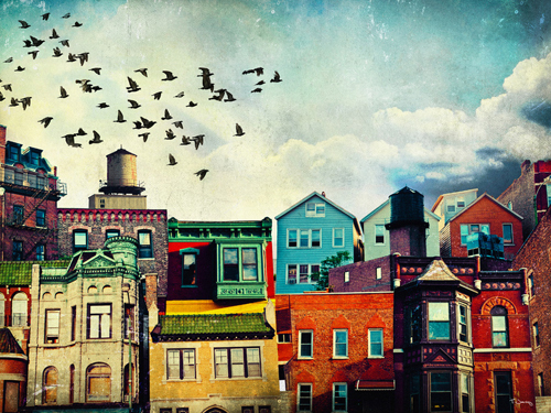 Colorful City Portraits by Tim Jarosz