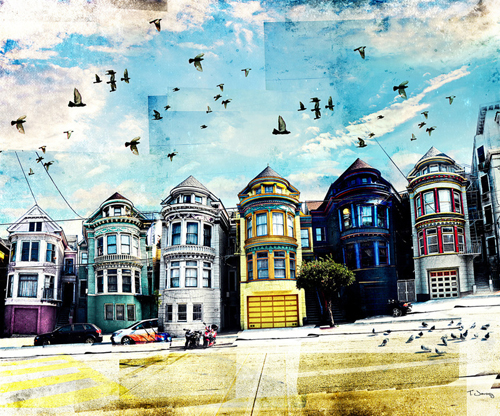 Colorful City Portraits by Tim Jarosz Colorful City Portraits by Tim Jarosz