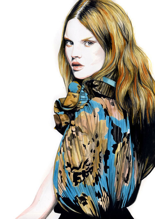 Fashion Portraits by Caroline Andrieu