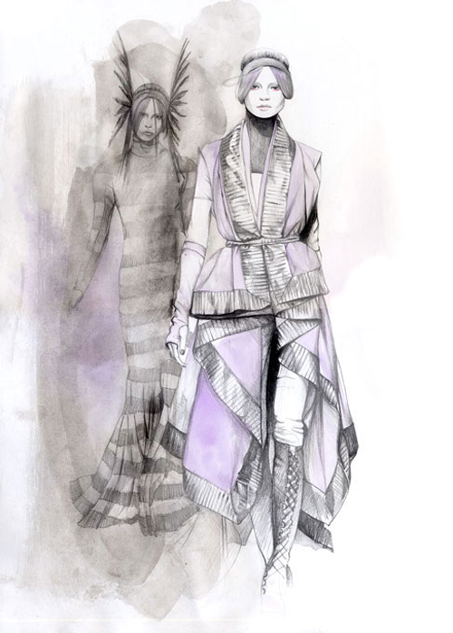 Fashion Portraits by Caroline Andrieu