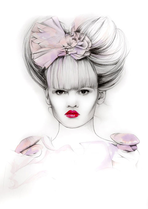Fashion Portraits by Caroline Andrieu