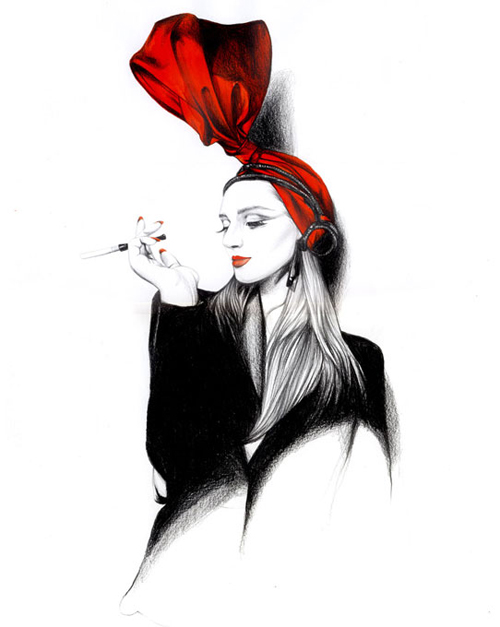 Fashion Portraits by Caroline Andrieu