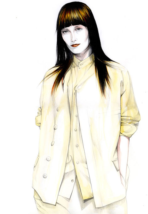 Fashion Portraits by Caroline Andrieu