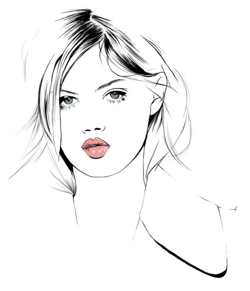 Fashion Portraits by Caroline Andrieu