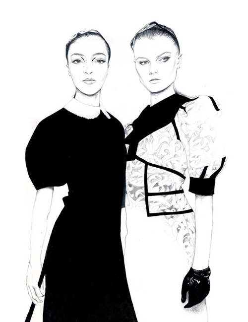 Fashion Portraits by Caroline Andrieu