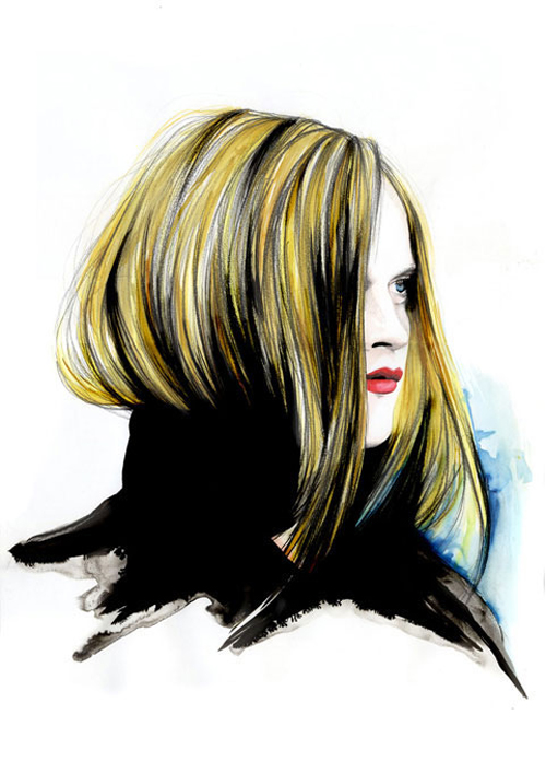 Fashion Portraits by Caroline Andrieu