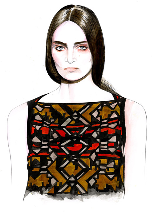 Fashion Portraits by Caroline Andrieu