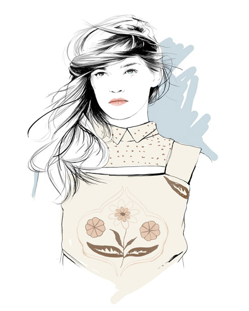 Fashion Portraits by Caroline Andrieu