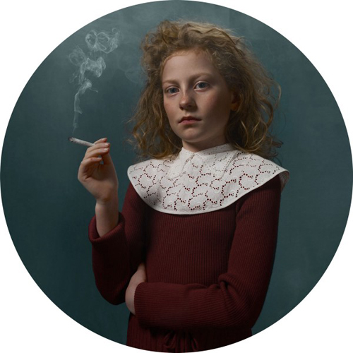 Smoking kids Photography by Frieke Janssens