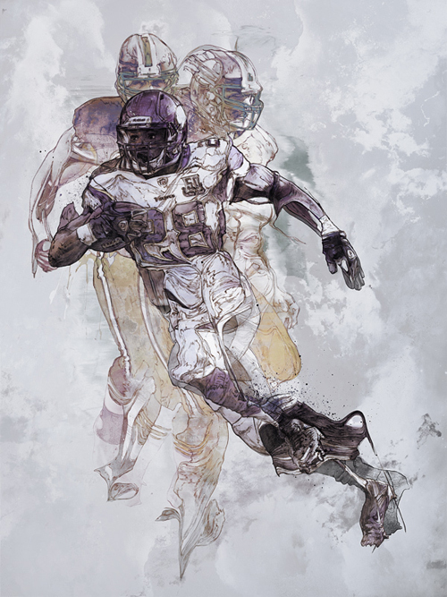 Sport Illustrations by Studio Kxx