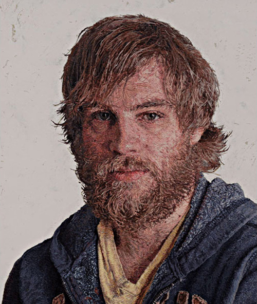 Thread Paintings by Cayce Zavaglia
