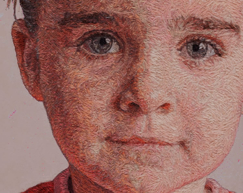 Thread Paintings by Cayce Zavaglia
