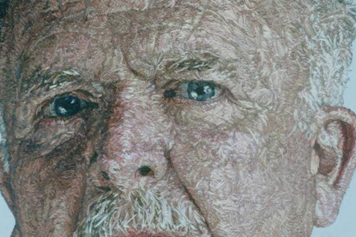 Thread Paintings by Cayce Zavaglia