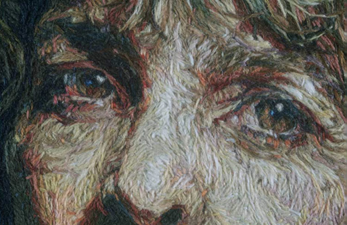 Thread Paintings by Cayce Zavaglia