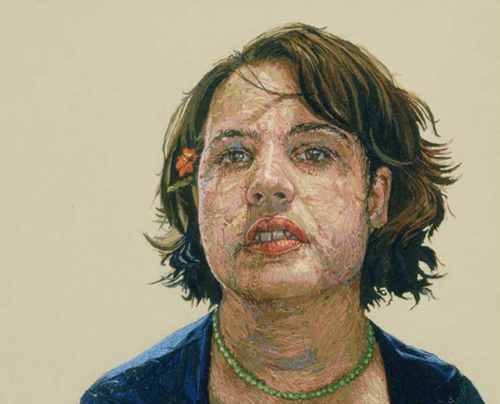 Thread Paintings by Cayce Zavaglia