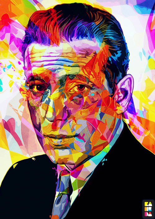 Abstract Colorful Portraits by Alessandro Pautasso