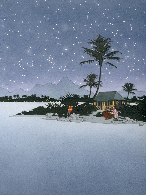 Calendars & Cards Illustrations by Yan Nascimbene