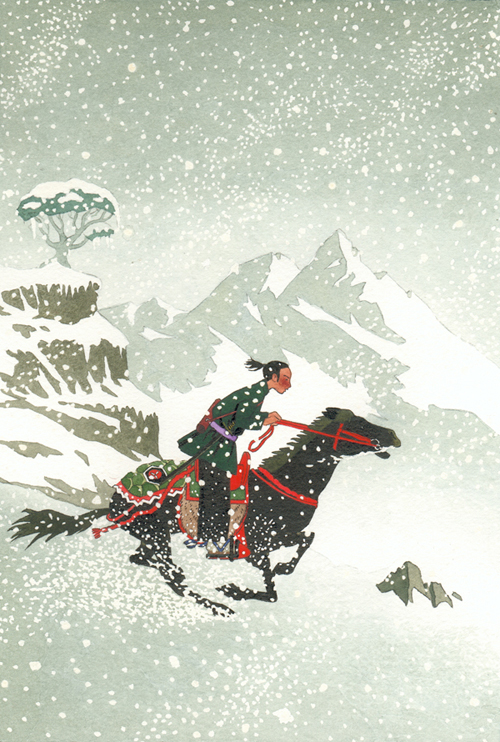 Calendars & Cards Illustrations by Yan Nascimbene
