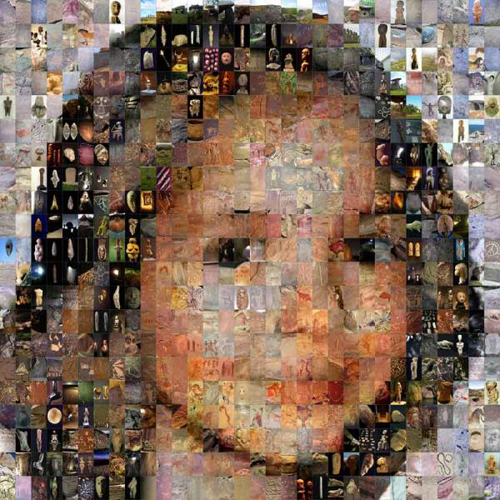 Collage Portraits by Maksim Ksuta