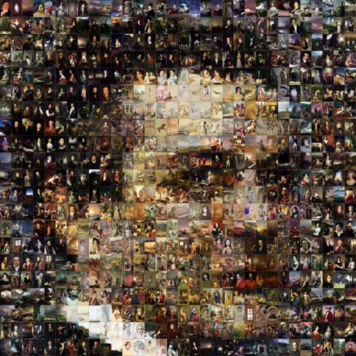 Collage Portraits by Maksim Ksuta Collage Portraits by Maksim Ksuta