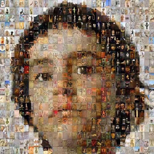 Collage Portraits by Maksim Ksuta Collage Portraits by Maksim Ksuta