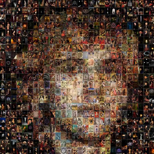 Collage Portraits by Maksim Ksuta Collage Portraits by Maksim Ksuta