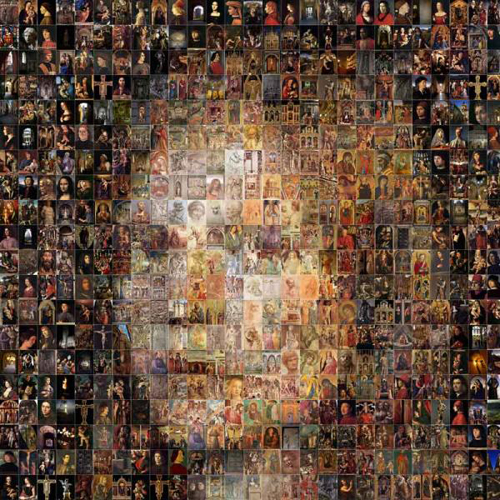 Collage Portraits by Maksim Ksuta Collage Portraits by Maksim Ksuta