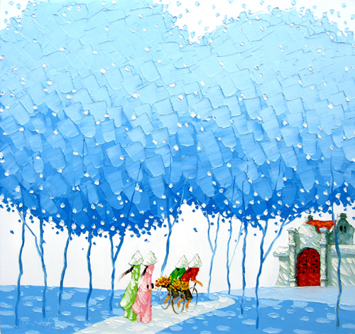 Stunning Paintings by Phan Thu Trang