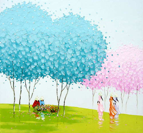 Stunning Paintings by Phan Thu Trang