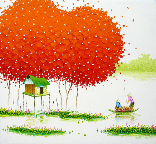 Stunning Paintings by Phan Thu Trang