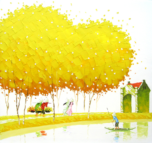 Stunning Paintings by Phan Thu Trang