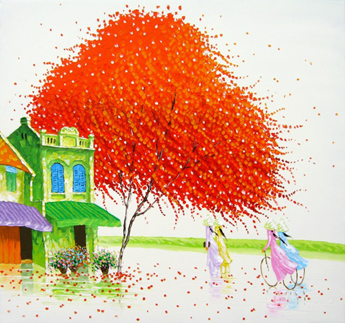 Stunning Paintings by Phan Thu Trang
