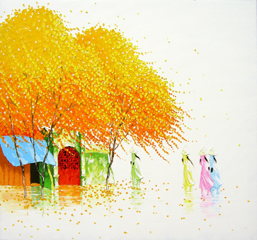 Stunning Paintings by Phan Thu Trang