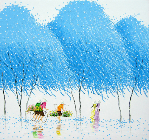Stunning Paintings by Phan Thu Trang