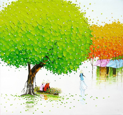 Stunning Paintings by Phan Thu Trang