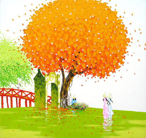 Stunning Paintings by Phan Thu Trang