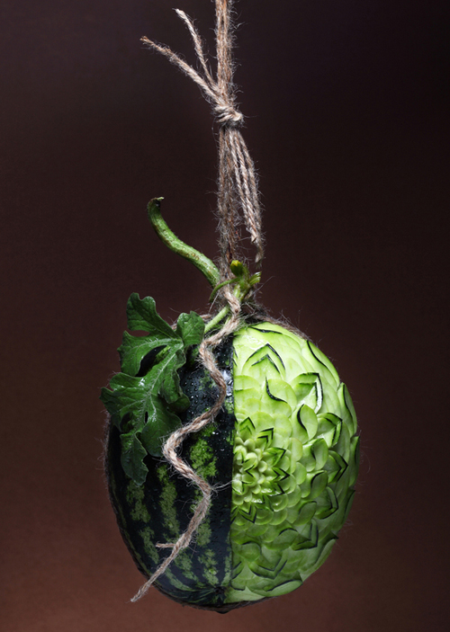 Distinctive Food Carvings by Ilian Iliev