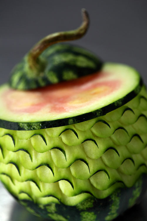 Distinctive Food Carvings by Ilian Iliev