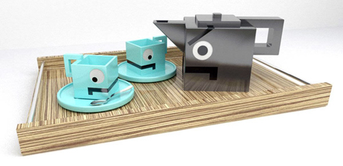 Nasty Tea Set by Jose Paulo Alves Corceiro