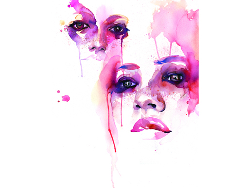 Watercolor Painting by Marion Bolognesi